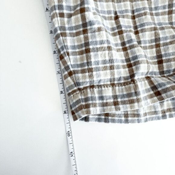 Tommy Bahama Mens Casual Shorts Plaid Brown Paradise Nation Size 38 - Picture 9 of 10